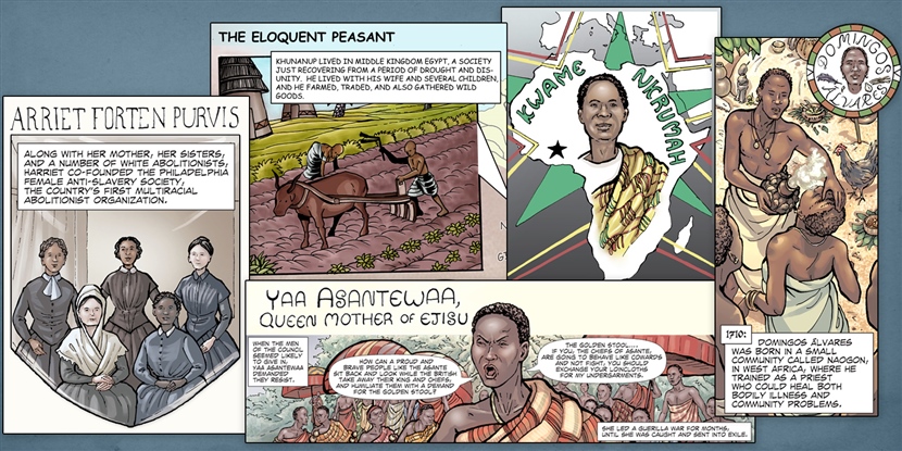 Graphic biographies: Bringing Black individuals into the world history classroom