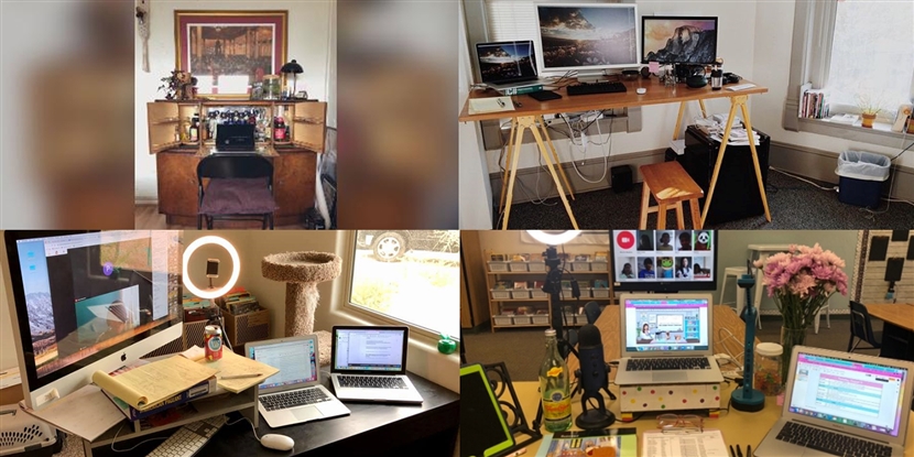 What’s in a workspace? A glimpse into some OER Project teacher setups!
