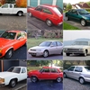 grid of pictures of a variety of cars from the 70s, 80s, and 90s