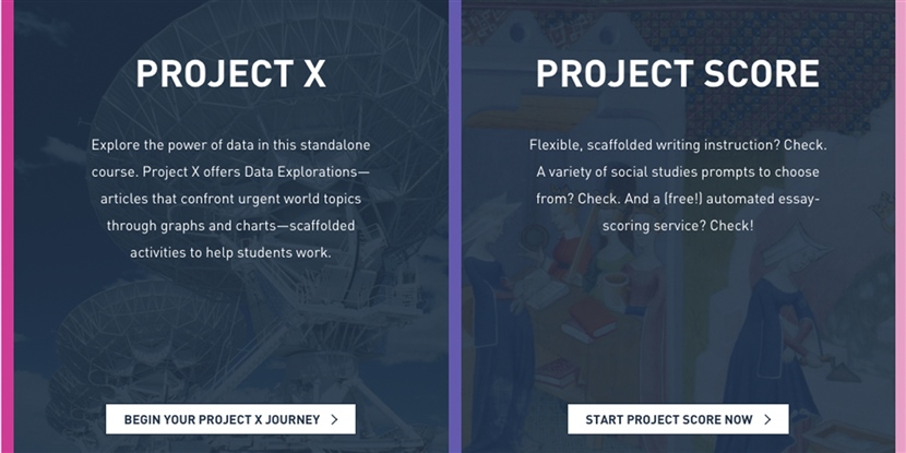 Introducing Project X and Project Score