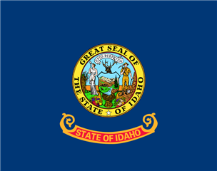 State flag of Idaho.