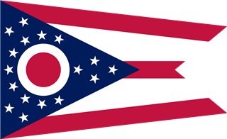State of flag of Ohio.