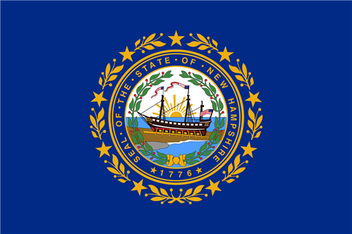 state flag of new hampshire