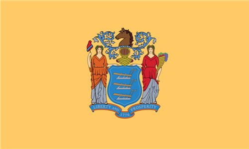 state flag of new jersey