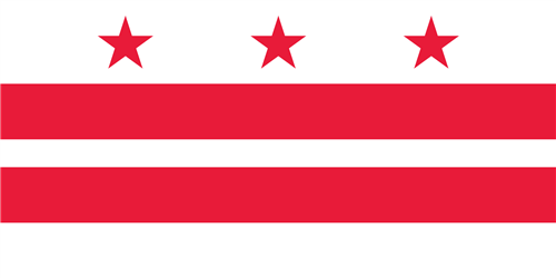 state flag of washington dc
