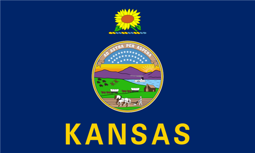 state flag of kansas