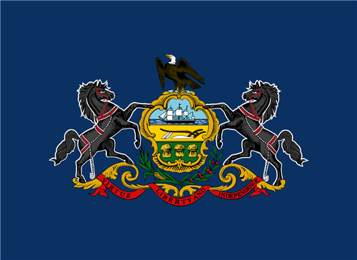 state flag of pennsylvania