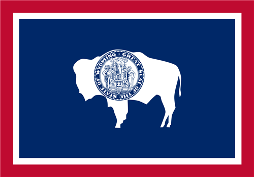 state flag of wyoming