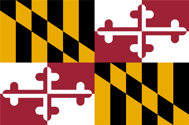 Flag of Maryland.